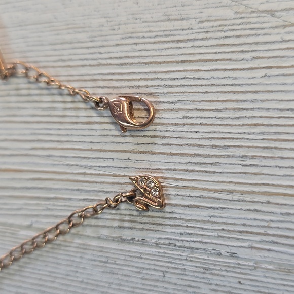Swarovski Infinity Heart Rose Gold Bracelet - Picture 3 of 3